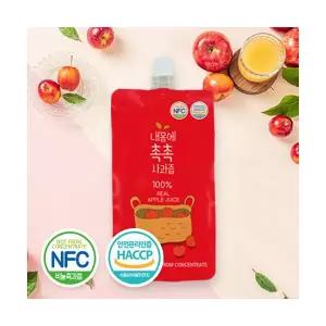 장길영사과 내몸에촉촉사과즙 스파우트 100ml 100포