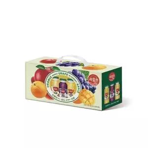 해태)과일촌 아침에 미니병선물세트(오렌지+포도+사과/180mlx12병)
