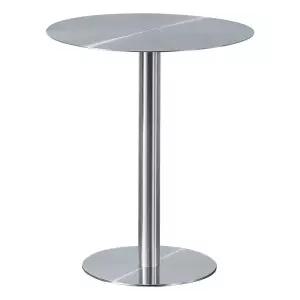 스텐 원형테이블 스틸 인테리어 카페 모던 협탁 원형 (지름 50 높이 74) 기본구성121800