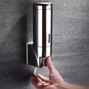 [SBD] 스테인리스 호텔 샴프디스펜 1구 디스펜서 샴푸통 욕실용품 물비누