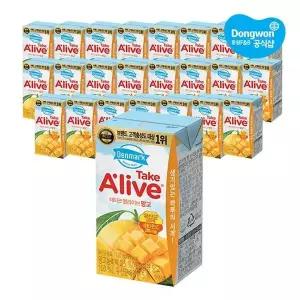 [동원] 덴마크 테이크얼라이브 망고 120ml x 24개