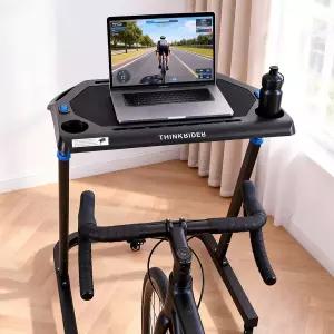 실내자전거 책상 작업대 거치대 노트북 탁자 리프팅 자전거테이블 실내