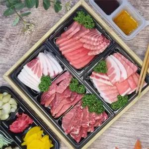 이츠튜나 참다랑어 냉동 참치회 냉동참치 뱃살 슬라이스 세트