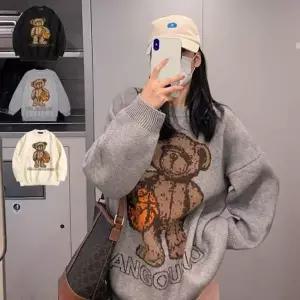 [RIZPICK]WL 귀여운 맨투맨 니트티 데일리 베어 스페셜 포근한 쌀쌀한