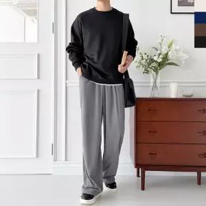 [리빌모아]남자 골덴 코듀로이 스트링 조거 와이드팬츠 DJ-PT-SGAASF1043M