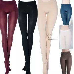 팬티스타킹 압박 검정 고탄력 실크 레깅스 여성 시스루 유발 스타킹 살색