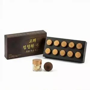 [웰러스]고려 발효 침향환 골드 부모님 효도 명절 선물세트 3.75g x 20환