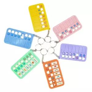 그라운드하이 시간표키링 케이스 초등학생 가방