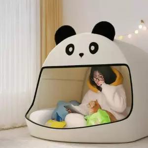 캐릭터텐트 소파침대 보금자리 판다모양 편안한 귀여운 거실꾸미기 숨숨집
