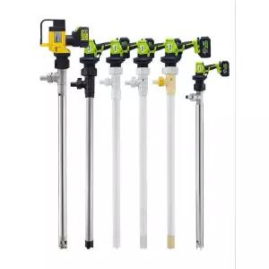 충전식 전동 자바라 기름 휘발유 석유 무선 배터리