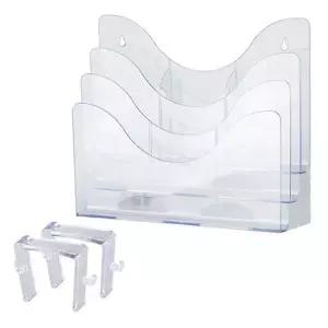 파티션 서류꽂이 A4 3단 칸막이 걸이케이스 선반걸이 파티션걸이세트 파티션케이스