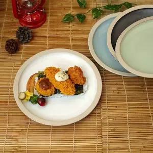 소야 아름 원형부페 접시 2호 도자기그릇 여주도자기