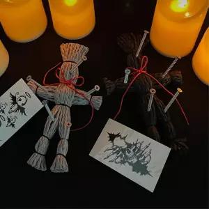 화풀이 볏짚 짚신 저주 액땜 지푸라기 인형 스트레스해소 무당 액막이