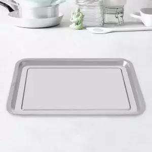 직사각트레이 사각 스텐 트레이 식당쟁반 60x40x2cm