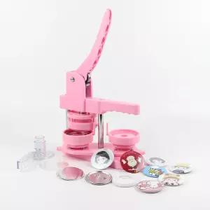 뱃지 만드는 기계 핀버튼 메이커 버튼 제작기 diy 만들기 캔뱃지 프레스기 제작 뺏지