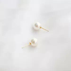 [오팔하우스]오팔하우스14k 12mm 진주 귀걸이 OPPE0187