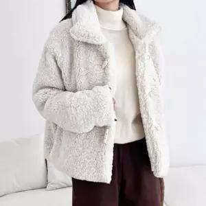 [SBD] 여성 점퍼 양털 누빔안감 복실이 떡볶이 카라 단추