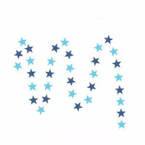 ( )캠핑 차박 블루 별가랜드 생일축하소품 파티소품 벽장식 생일소품 벽꾸미기 홈파티데코 홈파티꾸미기 파