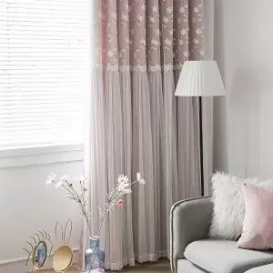 [지나송](온)셀레스 웨딩스타일 암막 이중커튼 슈퍼특대형