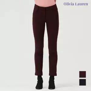 [올리비아로렌] 장식스티치 기모 스키니 팬츠_VOBDLUW9441