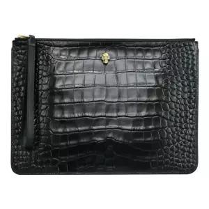 MUST IT_ 골드 스컬 클러치백 640663 1JMIG 1000