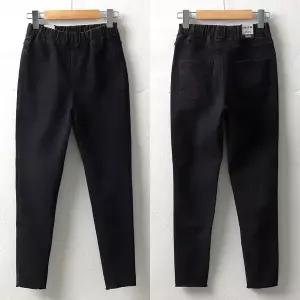 [하프클럽/]위쉬몰 LO 워싱블랙스키니진704(6651H604) 빅사이즈