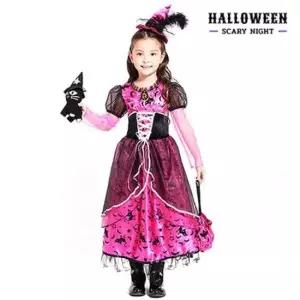 마녀복 할로윈 빅토리아 마녀 코스튬 4종세트