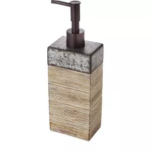 SKL 홈 바이 새터데이 나이트. 농가 상자 비누 디스펜서 내추럴