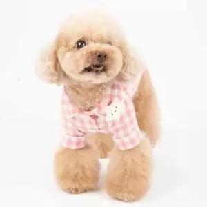 [반려] 의류 실내 패션 스타일 파자마 낮잠 강아지 부드러운