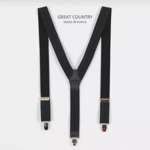 [콩심팥심]TBZ 캐주얼서스펜더 바둑체크