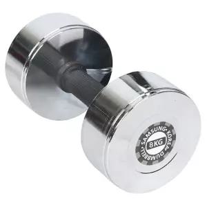 [아리프] 국산 크롬아령 8kg 덤벨 흠짐방지 헬스 홈트