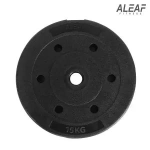 [아리프] 플렉스 원판 15kg 1개입 덤벨 홈짐 홈트