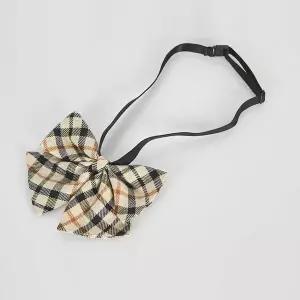 [오너클랜]TBZ 교복몰 아기전용 리본 베이지 라인 2가지 넥타이