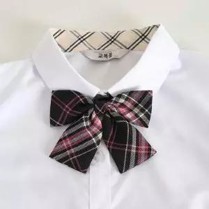 [콩심팥심]TBZ 교복몰 나비넥타이 시즌4 체크계열 넥타이 여자넥타이