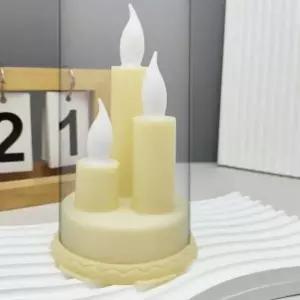 [콩심팥심]TBZ 촛불 라이트 연출 장식 분위기 크리스마스