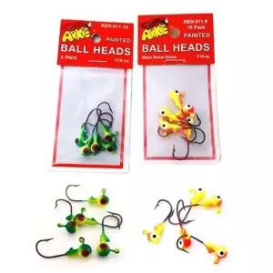 [콩심팥심]TBZ 낚시 루어바늘 지그헤드 5p세트-색상랜덤발송 낚싯