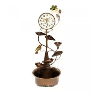 가습기 미니S폭포 시계 분수대