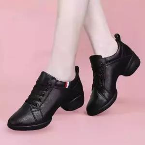 라틴 라인 운동화 여성 댄스 슈즈 탱고 메쉬 댄스화