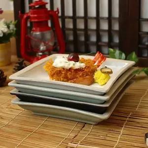 소야 아름 민사각부페 접시 도자기그릇 여주도자기