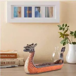 [오너클랜]TBZ 목선브라운 향 스틱 홀더 향 버너 나무보트 인테리어