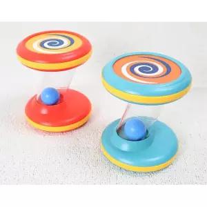 영유아 음악놀이 굴리는 달그락 악기 학습교구 인지능력 흐들장난감