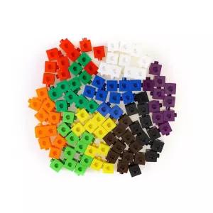 집중력 소근육 발달놀이 유아장난감블럭 십자블록 사각 완구