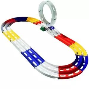 미니카 트랙 자동차 장난감 360도 가정용 레일 타원형