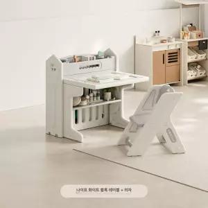 로니스토리 다용도 공부 책상 의자 블록 set 놀이방 유치원 장난감 테이블
