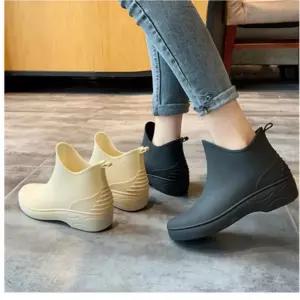 DUGNMARKT  2컬러 비오는날 여성용 신발 부티 여성 레인부츠 스타일리시