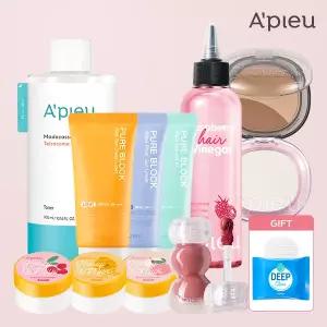 [10%+T5%]어퓨 브랜드위크 UP TO 1+1 헤어식초/워터락/블러셔/마데카테트라좀/선크림 외