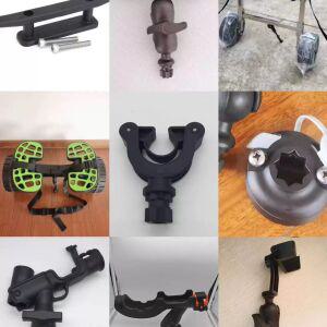 카약 앞딩기 트레일러 트롤리 고무보트 패들 운송 카누