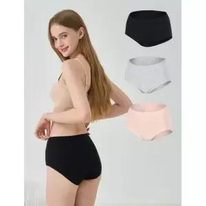 포에버21 여성 퓨어 코튼 100% 삼각 위생팬티 3종세트