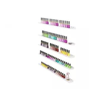 일자형 네일아트선반 네일용품 벽 진열대 장식 철제