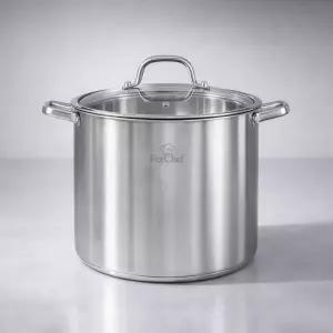 페르쉐프 대용량 인덕션가능스테인리스 곰솥 15L 30cm 대형냄비 육수냄비 업소용곰솥